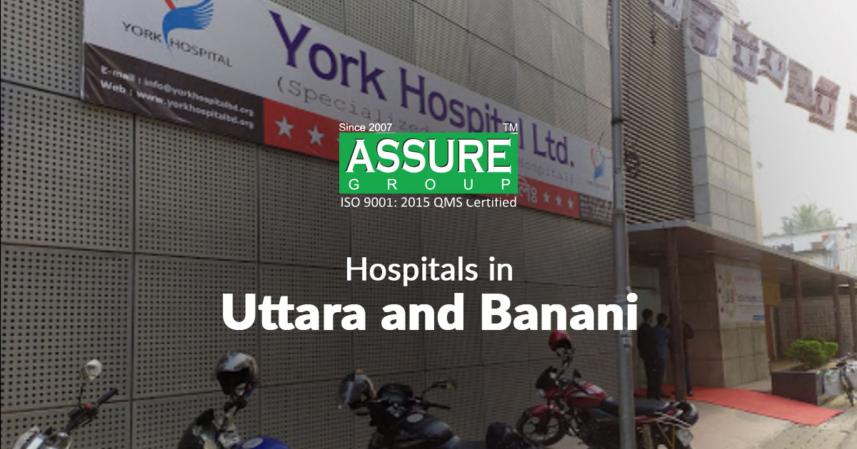 Hospitals in Uttara and Banani